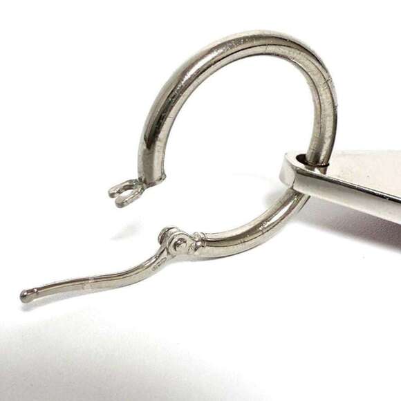 PRADA Silver Earrings - Picture 7 of 10